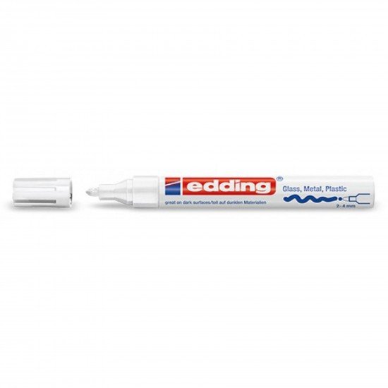 Edding Paint Markör 750 Beyaz 2-4 mm.