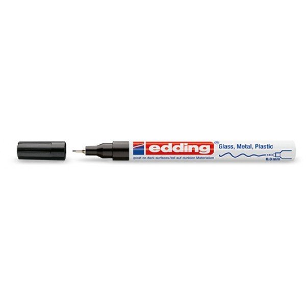 Edding Paint Markör 780 Siyah 0,8 mm.