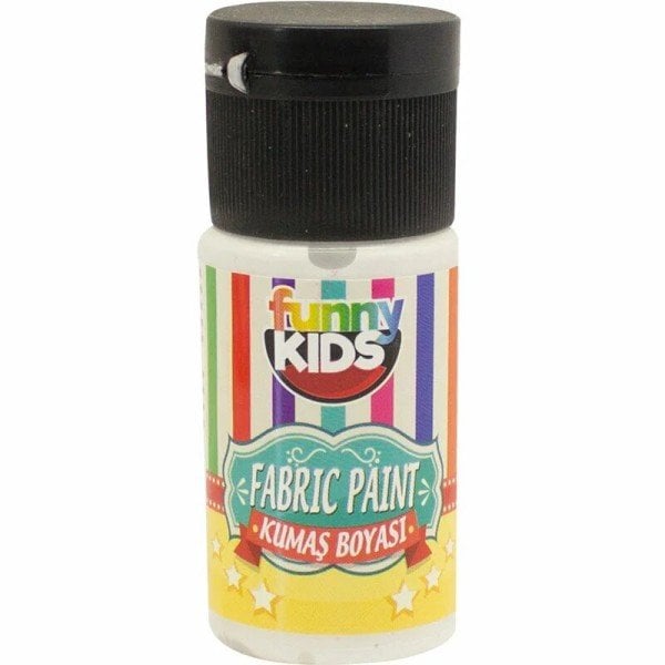 Funny Kids Kumaş Boyası 20cc Beyaz 7400