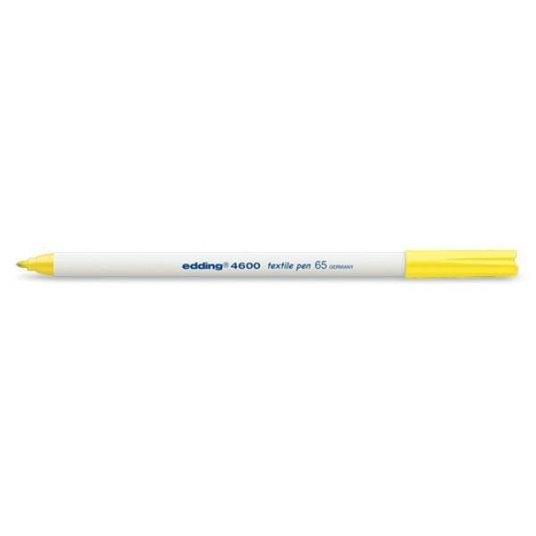 Edding Kumaş Kalemi - Pastel Sarı