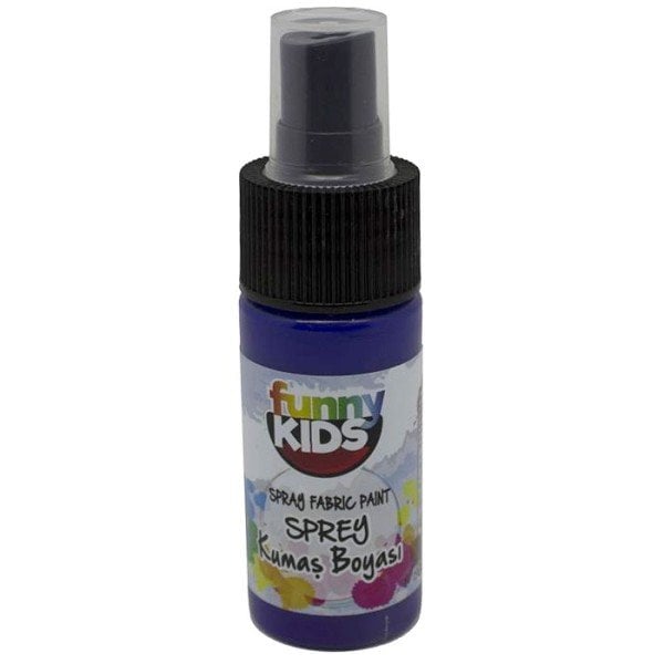 Funny Kids Sprey Kumaş Boya 30cc Mavi 4714
