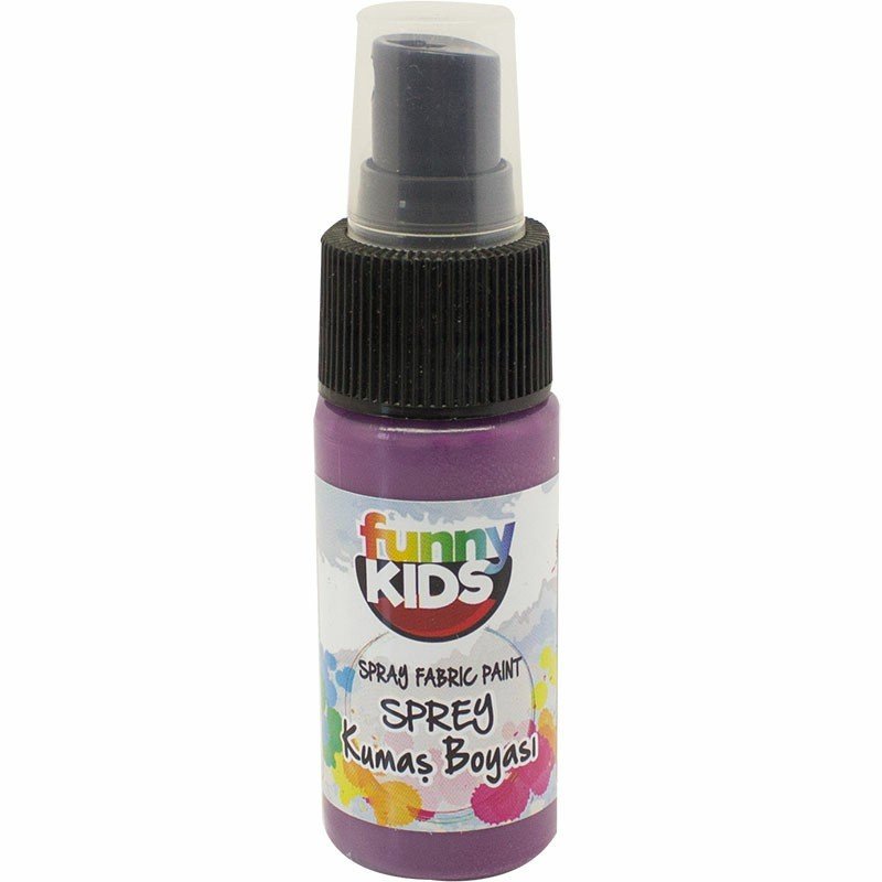 Funny Kids Sprey Kumaş Boya 30cc Mor 4710