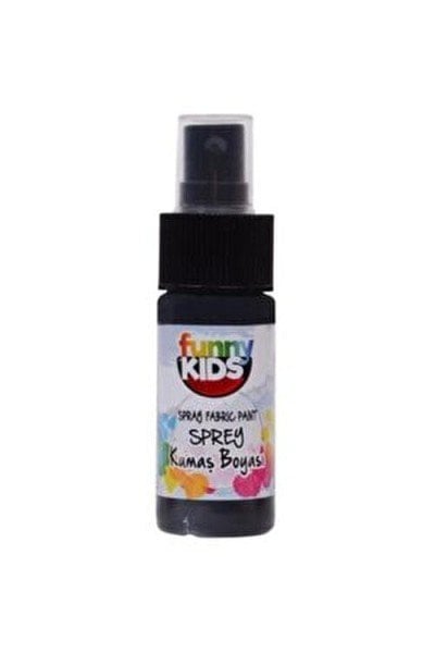 Funny Kids Sprey Kumaş Boya 30cc Siyah 4722