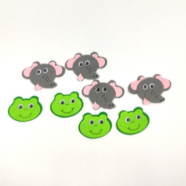 Keçe Şekilli Sticker Ver.5