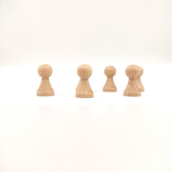 Ahşap Piyon Bebek - Peg Doll 2.8 cm