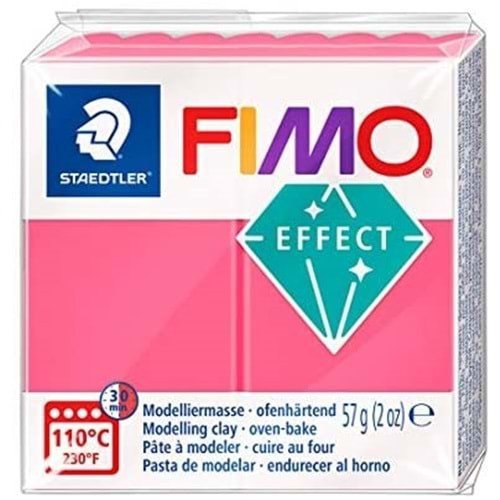 Fimo Soft Efekt 57 gr. Red No:204