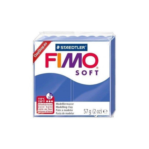 Fimo Soft 57 gr. Brilliant Blue No:33