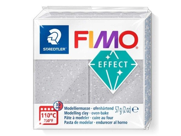 Fimo Soft Effect 57 gr. Silver No:812