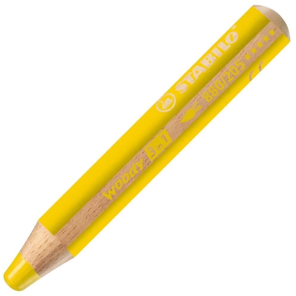 Stabilo Woody 3in1 Sarı 205